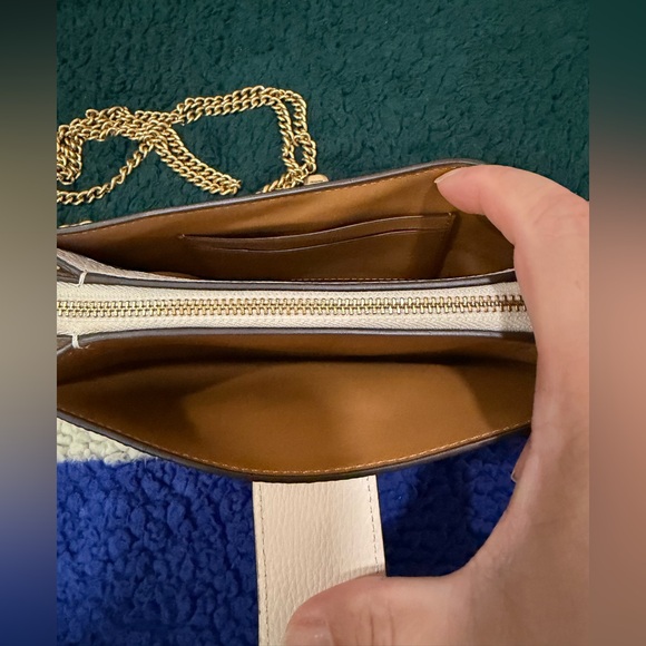 Coach Pebbled Leather Crossbody Bag with Chain Strap (Nordstrom Exclusive) - Picture 6 of 10